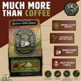 thumbnail image 6 of Bones Coffee Company Better Brain Mushroom Dark Roast Ground Coffee | 10oz Ground Mushroom Coffee, 6 of 8