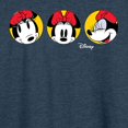 thumbnail image 3 of Disney - Mickey & Friends - Minnie Mouse - All the Faces of Minnie - Women's Lightweight French Terry Long Sleeve Shirt, 3 of 5