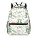 thumbnail image 1 of Easygdp Frog and Mushrooms Mochila Ergonómica Versátil para Laptop - Múltiples Bolsillos, Correas Ajustables, Unisex para Escuela, Viajes y Actividades al Aire Libre-One Size, 1 of 5