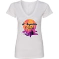 thumbnail image 3 of Inktastic St. Augustine Florida Vacation Women's V-Neck T-Shirt, 3 of 5