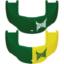 Tapout Protective Sports Mouthguard w/ Strap 2-Pack - Youth - Green/Yellow