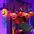 thumbnail image 1 of 10FT  Hanging   Shaped    Battery-Powered Hanging Colorful   for  Party Bar Outdoor Garden Decor, 1 of 7