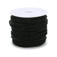 thumbnail image 2 of Colr de cadena pteado de 30 pies, colr de cadena de ence para colr, accesorios de joyería, fabricación de bricoje Negro BLESIY Cadenas de collar, 2 of 8