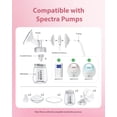 thumbnail image 3 of Piezas de extractor de leche compatibles con BALIME con Spectra S1/S2/9 Plus, 3 of 8