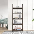 thumbnail image 6 of Rustic Brown Ladder Storage Rack / Large Capacity for Kitchen Items, 6 of 6