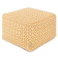 thumbnail image 2 of Majestic Home Orange Aruba Large Ottoman, 2 of 5
