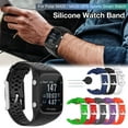 thumbnail image 2 of Silicone Replacement Wrist Band Watch Band For  M400 M430, Snap In And Out, Full Screen View, Compatible With GPS Sports Smart Watch, 2 of 8