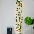 thumbnail image 1 of LED Artificial Plants String Light Green Maple Leaves Lamp Garland DIY Battery Powered Hanging Lighting, 1 of 6
