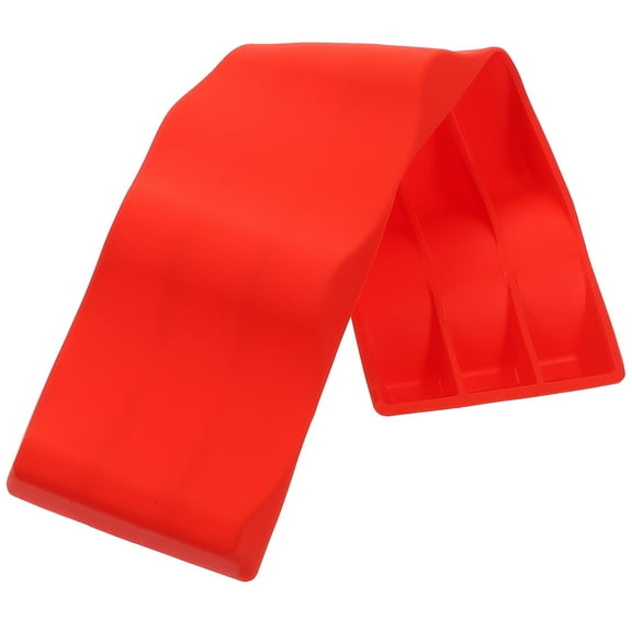 HEMOTON Silicone Wine Bottle Stacker Red Creative Foldable Holder for Storage Use 2pcs