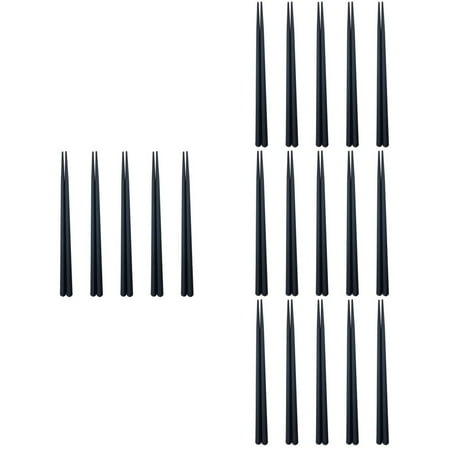 

20 Pairs Hexagon Chopsticks Practical Anti-scalding Sushi Chopsticks Tableware for Home Restaurant