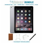 EREPLACEMENTS Restored Apple iPad Air (1st Gen, 2013), 32GB, Black/Space Gray, WiFi, Case and Stylus included (Refurbished)