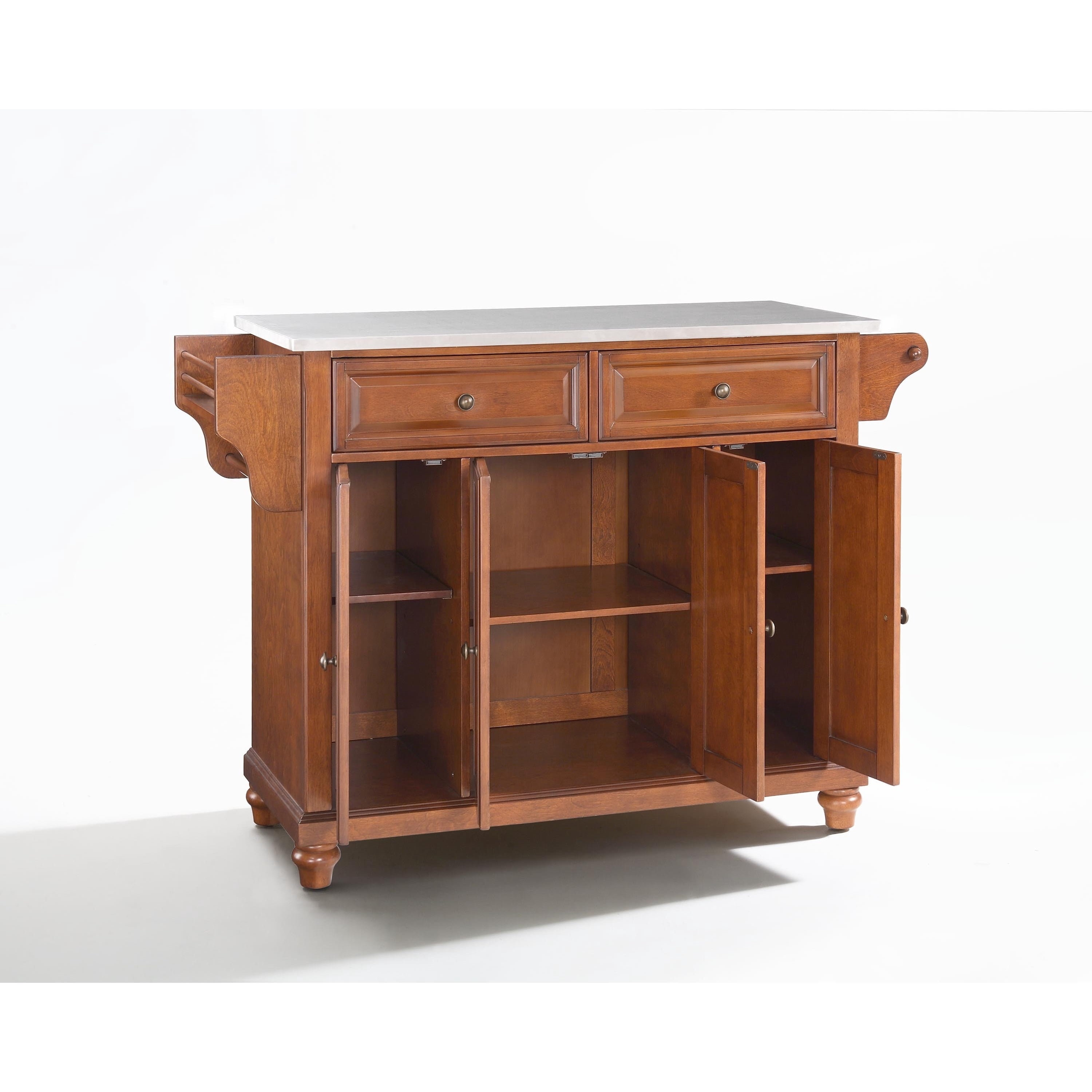 Crosley Cambridge Stainless Steel Top Kitchen Island