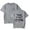 Gray, variant on The Kid Laroi The First Time T-shirt fashion round neck men's and women's pure cotton short sleeved casual hip-hop T-shirt