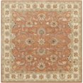 thumbnail image 3 of Mark&Day Wool Rugs, 6x6 Paris Traditional Burnt Orange Square Area Rug, Orange Beige Carpet for Living Room, Bedroom or Kitchen (6' Square), 3 of 7