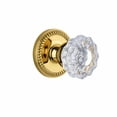 thumbnail image 3 of Grandeur Versailles Crystal Door Knob with Newport Plate, 3 of 7