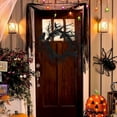 thumbnail image 5 of Halloween Dead Branch Bat Garland Black Bat Dead Branch Window Door Decoration Hanging Party Props For Halloween Thanksgiving Christmas(Black), 5 of 7