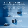 thumbnail image 5 of (2026 New)BuHybrid L6 Pool Cleaner, Corded & Cordless in One, Hybrid Robotic Pool Vacuum with Unmatched Suction, Smart Navigation, APP Control, Floor/Wall/Waterline., 5 of 11