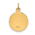 thumbnail image 3 of 14K Yellow Gold Charm Pendant Themed 17 mm 12 Confirmation, 3 of 3