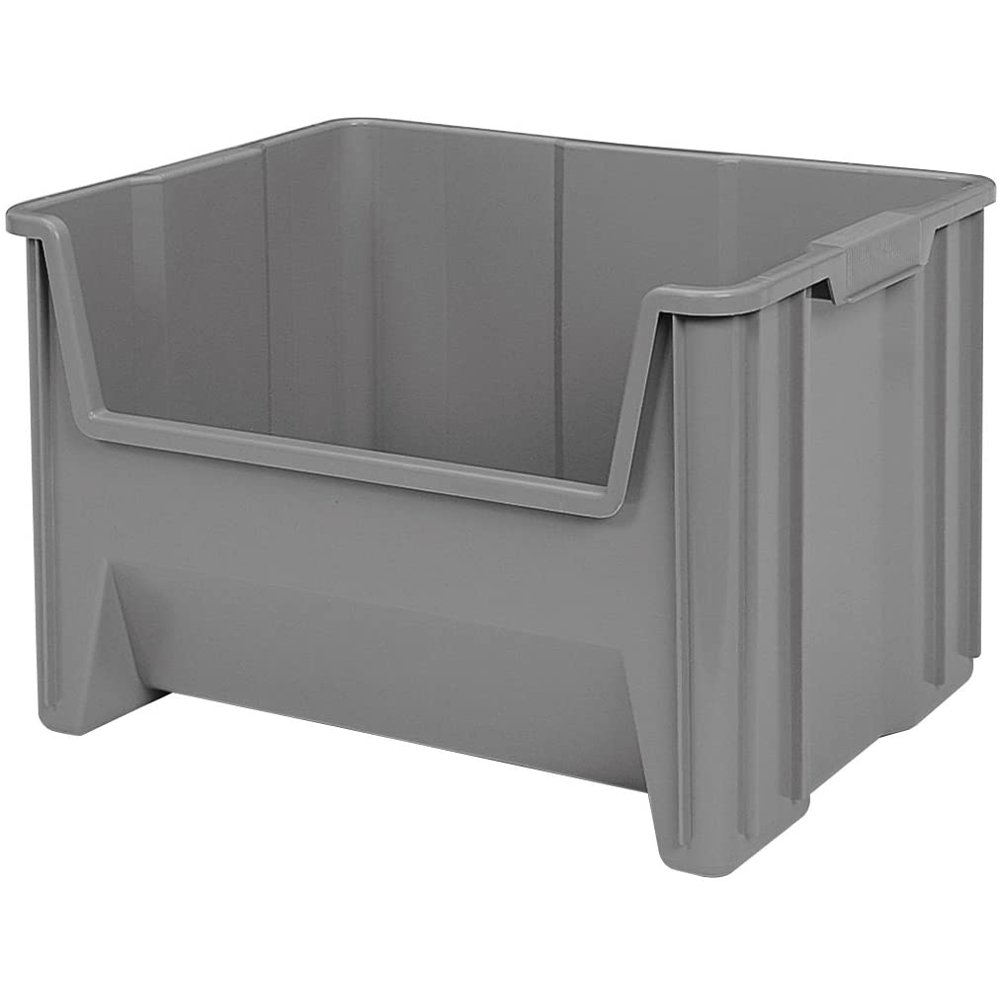 13017 StackNStore Heavy Duty Stackable Open Front Plastic Storage