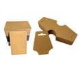 thumbnail image 1 of Blank Kraft Paper Tag,200 Pcs Necklace Display Earring Cards Necklace Display Cards Precision Engineered, 1 of 14