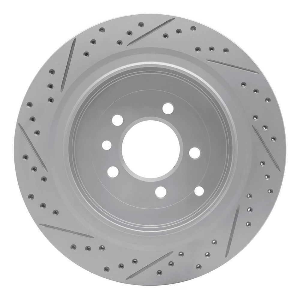 Dynamic Friction Company 830-11010R DFC Geoperformance Rotor - Drilled and Slotted
