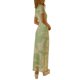 thumbnail image 4 of TRKIYQC, vestido ajustado largo estampado de verano para mujer, manga corta, estampado elegante, cuello redondo, fiesta, playa, vacaciones, ropa de calle TRKIYQC  casual, 4 of 9