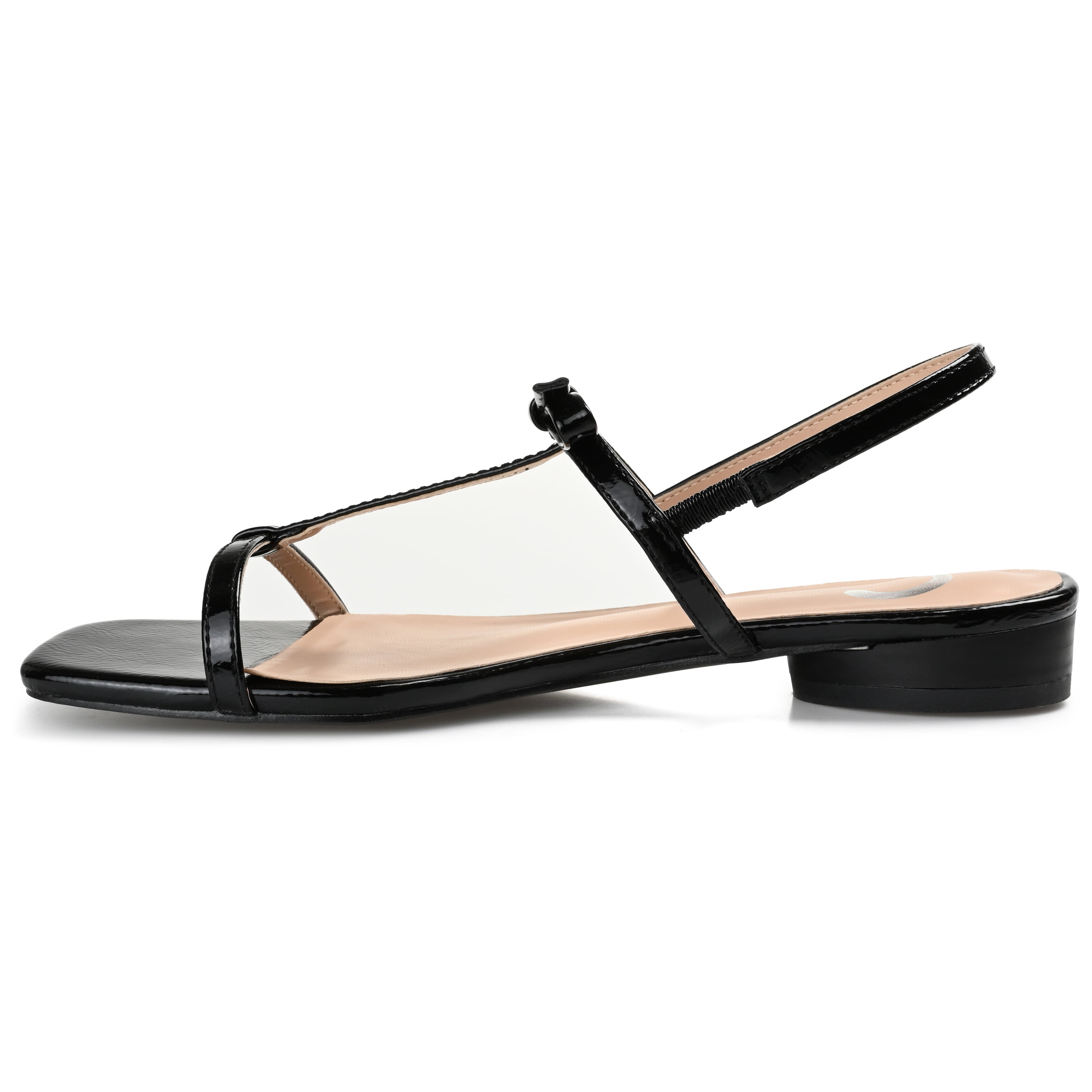 Journee Womens Zaidda Sling Back Flat Sandals