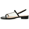 thumbnail image 3 of Journee Womens Zaidda Sling Back Flat Sandals, 3 of 10
