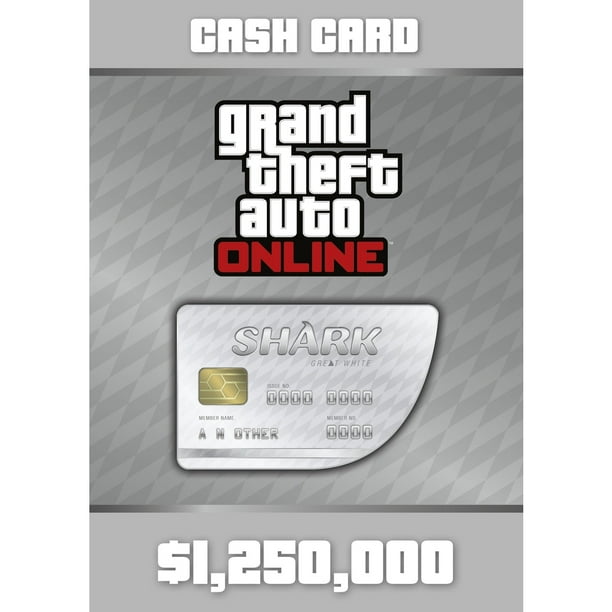 Grand Theft Auto Online Great White Shark Cash Card Rockstar Games Pc Digital Download Walmart Com Walmart Com Grand Theft Auto Online Great White Shark Cash Card Rockstar Games Pc Digital Download Walmart Com Walmart Com