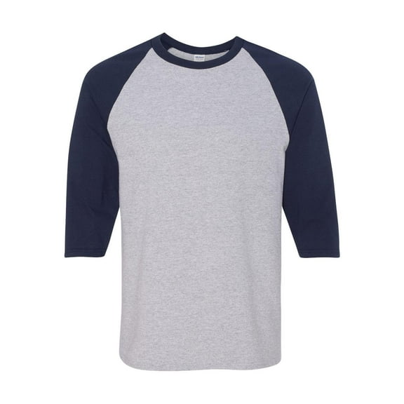 Gildan Heavy Cotton Three-Quarter Raglan Sleeve Baseball T-Shirt