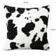 thumbnail image 4 of XWSHYW Almohadas y Fundas Funda de Almohada con Estampado de Vaca, Cojín Familiar para Sofá Corto., 4 of 7
