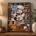 thumbnail image 7 of Christmas Wall Art 12X16 Inch Vertical Pearl Diamond Painting, Diamond Art Christmas Snowman Scene for Kitchen Wall Decor, Hanging Wall Decor Festive Holiday Gift 1Pc, 7 of 7