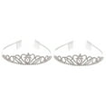 thumbnail image 4 of 2 Count Hair Jewelry Women Accessories Shiny Crown Miss Bride, 4 of 8
