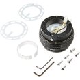 thumbnail image 2 of NRG Innovations SRK-210BK/BK Quick Release Kit (Black Body / Black Pyramid Ring), 2 of 3