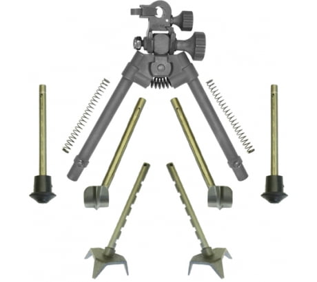 Versa-Pod BattlePack Bipod LTD, Matte Black, 9 in.-12 in. High 159-529 by KFS Industries Inc.