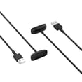 thumbnail image 4 of Graflsoa Fitbit Inspire 2 Charging Cable, 100CM Length, Non-Magnetic, Black Smartwatch Charger, Compact Design, Lightweight, 30CM Option Available, 4 of 7