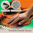 thumbnail image 6 of ODIKA 4'x6' Washable Area Rug Pet Friendly, Non-Shedding Goth Skull Punk Halloween Web Scroll Spooky Pastel Cartoon Whimsical for Bedroom, Reading Nook, 6 of 7
