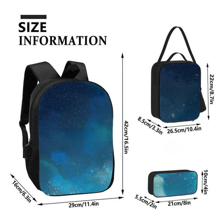 Epic Game Fortnite Backpack 3-Piece Set – Unisex Gaming Backpack