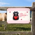 thumbnail image 2 of Happy Valentine's Day Newfoundland Brings Love Heart Horizontal Metal Aluminum Sign Newfie Dog Lover Gifts Wall Art Home Decor - 02028, 2 of 5