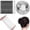 Black, variant on 200Pcs Hair Pins & Hair Net Kit, 100Pcs Hair Pins with 100Pcs 20" Invisible Elastic Hair Nets for Ballet Bun, Work, Women & Wig