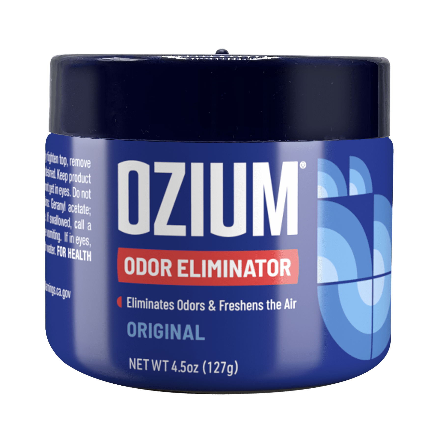 (2 pack) OZIUM Odor Eliminator Gel Can, Original Scent, 4.5 oz, Air Freshener, Car, Home, Auto Deodorizer