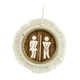 thumbnail image 2 of Letrero de madera para baño, unisex, rústico, de granja, divertido, para decoración de pared de baño, para el hogar, el baño., 2 of 9
