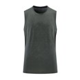 thumbnail image 1 of Aayomet Mens Basic Tank Top Fitness Basketball Training Round Neck Loose Outdoor Running Quick Drying Breathable (AG, L), 1 of 5