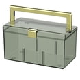 thumbnail image 1 of Miangastore Armoire à Pharmacie Portable Transparente Boîte de Rangement Transparente pour Usage Domestique, 1 of 8