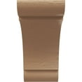 thumbnail image 2 of 12"W x 24"D x 24"H Classic Olympic Rough Cedar Woodgrain TimberThane Corbel, Primed Tan, 2 of 6