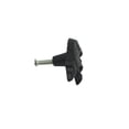 thumbnail image 3 of Black Metal Brown Bear Drawer Bin Pull Screw Knob Cabinet Hardware Rustic Cabin Decor, 3 of 5