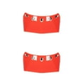 thumbnail image 1 of Transemion pour Visière Crête 5-Snap Face Ouverte Pièces de Rechange Remplace Rouge Type A 2ensemble, 1 of 6