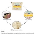 thumbnail image 4 of Best Teacher Ever Makeup Bags for Purse Multi-Function Canvas Cosmetic Bag Zipper Toiletry Travel Washing Bag Make Up Organizer Tool Pouch Storage, 4 of 6