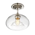 thumbnail image 3 of Trade Winds Lighting 1-Light Ceiling Light In Polished Nickel, 3 of 3
