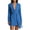 Royal Blue, variant on Women Belted Blazer Set Formal Work Office Blazer Trench Coat Long Sleeve Double Breasted Blazer Dress with Belt Coffee M